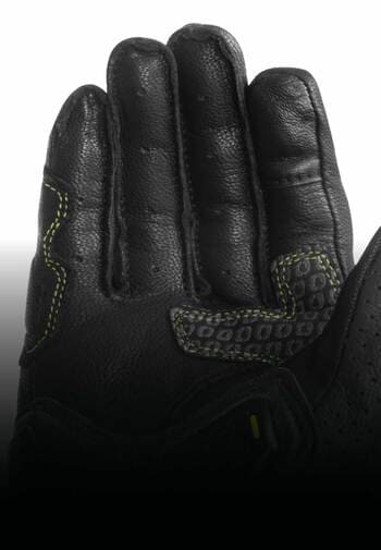 Rynox Storm Evo 3 riding gloves Hybrid Stitching